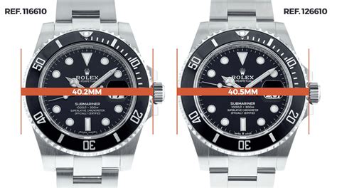 rolex submariner size|rolex submariner size mm.